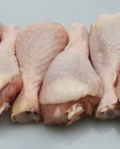 Viande de poulet glacée, 1 pièce, sans os, jambe de dinde