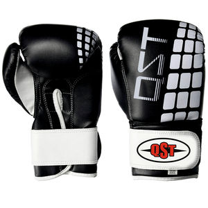 Gants de boxe d'entraînement de combat Pro de 12oz 16oz personnalisés de qualité supérieure gants de MMA en cuir synthétique en gros pour Kick Boxing Martial - Product Image 3