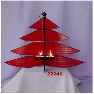 Venta al por mayor de fábrica Nuevo diseño personalizado Glass X-Mas Tealight Votive - Product Image 1