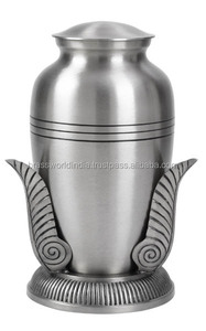 Brassworld India's Red Brass Adult and Pet Cremation Urn Metal Funeral Ashes Jarrón para cremación Suppl - Product Image 4