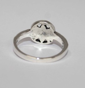 Wholesale 925 Solid Sterling Silver <b>Marcasite</b> Gemstone <b>Ring</b> Jewelry for Wholesale - Product Image 2