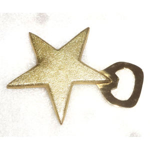 Abrebotellas de Metal personalizado con forma de estrella, abrebotellas de cerveza de alta calidad, venta al por mayor - Product Image 1