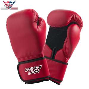 Custom Printed logo Pu Boxing <b>Gloves</b> Bag Muay Thai Kick Boxing <b>Gloves</b> Punching - Product Image 4