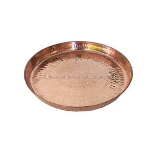 ตอกทองแดงรอบถาดเสิร์ฟสำหรับโรงแรมและบ้านบาร์ - Product Image 2
