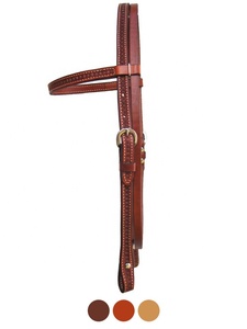 Bride équestre en cuir WESTERN cheval multifonctionnelle - Product Image 6