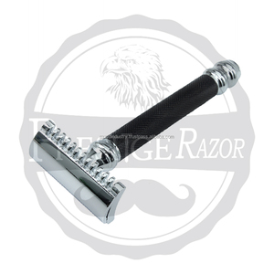 Meilleure vente de rasoir de sécurité écologique à double tranchant avec double lame et poignée en laiton - Product Image 3