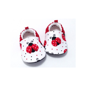 Botines de bebé de algodón 100% suave con logotipo personalizado, zapatillas para recién nacidos, moda nueva - Product Image 1