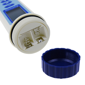 Medidor de Salinidad y Temperatura 3 en 1 Tipo Pluma, Probador de Calidad del Agua Salada con ATC, NaCl, para Acuarios, Estanques, Alimentos, Piscinas, Cocina, Agua de Mar - Product Image 6