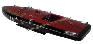 Miss Canadá III Barco artesanal de madera Artesanía de Vietnam Marca Gia Nhien Otro Vehículo de juguete y barco - Product Image 2