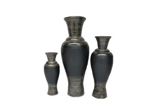 Jarrón de Bambú Ecológico, Fibra de Bambú Hilada a Mano, Decoración para Espacios de Vida, Regalo de Proveedor, Listo para Enviar desde Vietnam - Product Image 6