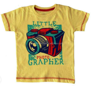 oem design factory direct <b>cheap</b> kids boys t shirt screen printed Quality Assurance short sleeve kids tshirt bamboo cotton sale - Product Image 5