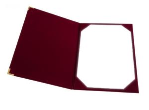 <b>Wedding</b> <b>Certificate</b> <b>Holder</b> / Leather <b>Certificate</b> Folder / Diploma Cover - Product Image 3