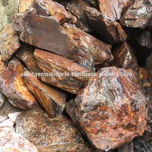 กึ่งมีค่าหินเหล็กเสือตาธรรมชาติพลอยหยาบ - Product Image 2