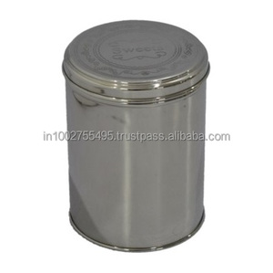 Boîte de rangement carrée en acier classique boîte de style Ins or Rose pour thé café chocolat bonbons cuisine boîte en métal en acier inoxydable - Product Image 1