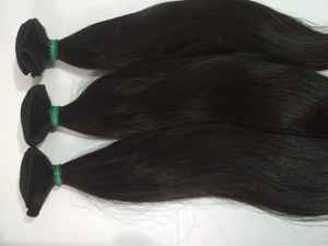 มาเลเซีย Hair100บริสุทธิ์ Remy มนุษย์ผมรวมกลุ่มเป็นกลุ่ม Weft ต่อผม - Product Image 5