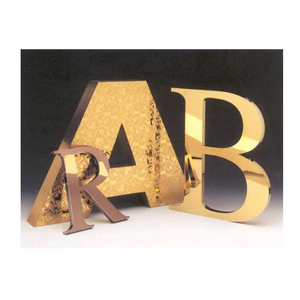 Revestimiento de titanio PVD de alta calidad, apariencia de polvo negro de bronce dorado para signos de logotipo personalizado, pintura de aplicación en aerosol - Product Image 1