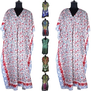 Wholesale India Printed Beach Long <b>Kaftan</b> for Women - Product Image 2