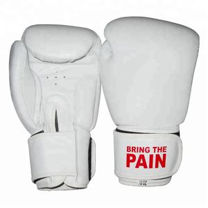 ถุงมือหนังมวยไทยปรับแต่งได้, เหมาะสำหรับคิกบ็อกซิ่งของคุณถุงมือศิลปะการต่อสู้ดีไซน์ตามต้องการ - Product Image 1