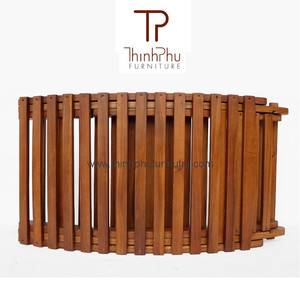 Tumbona Plegable de Madera de Acacia WAVE Thinh Phu, Muebles de Exterior para Patio, Jardín y Piscina, Muebles Thinh Phu - Product Image 4