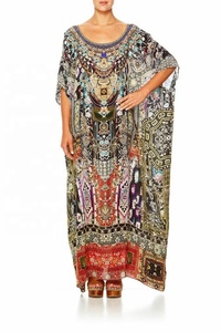 Falda de paraguas de alta calidad para adultos, impresión digital 3D India estándar, abaya, caftán, venta al por mayor con forro de gasa - Product Image 6