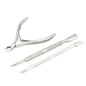 <b>Nipper</b> and <b>Cuticle</b> Pushers Set for Manicure and Pedicure Including <b>Cuticle</b> Pushers Stainless Steel Manicure Implements - Product Image 3