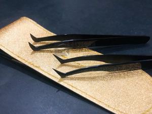 แหนบขนตาแบบรัสเซียอุปกรณ์เสริมความงามอย่างยั่งยืนทำจากสเตนเลสผลิตได้ตามต้องการ - Product Image 6