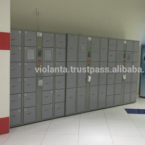 Casilleros de torre de almacenamiento electrónico de uso público en estaciones de tren para instalaciones de transporte - Product Image 2