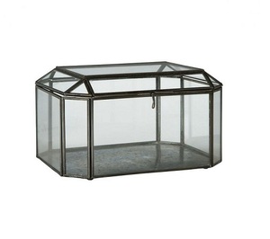 Boîte en verre avec cadre en métal - Product Image 2