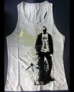 <b>Men</b> Cotton Gym Stringer Tank Top Custom Sublimation Bodybuilding <b>Singlet</b> OEM Manufacturer Wholesale - Product Image 5