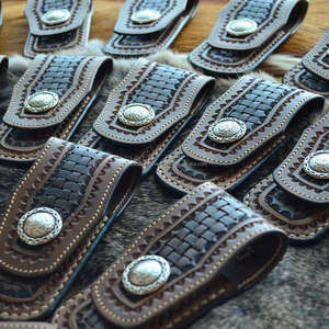 พรีเมี่ยมมีดหนังฝักมีดพับ - Product Image 4