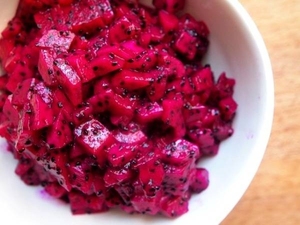 100% Boule de fruits du dragon congelée biologique/Cube de fruits du dragon/Ms Holiday - Product Image 3