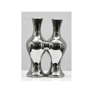 Eudora — VASE à fleurs en métal pour mariage, décoration, taille moyenne, pour TABLE - Product Image 5