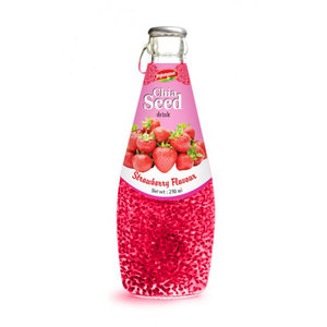 Bebida de semilla de chía con sabor a naranja, botella de vidrio de 290ml, bebidas de Semilla de Chía OEM - Product Image 6