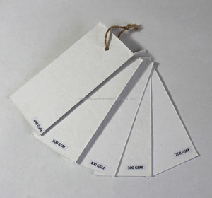 Indian Handmade Wood Free Eco-Friendly Recycled Cotton <strong>Paper</strong> White Color 500 Gsm Sheets