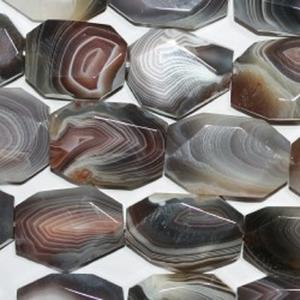 Haute qualité naturel onyx agate cristal pépite à facettes dégringolé percé pierre précieuse brin cristal collier de guérison grossiste - Product Image 2