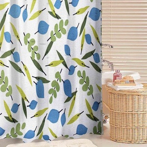 <b>Bathroom</b> Custom Shower Curtain Liner OEM Customized Style Modern Packaging Colorful Hotel Feature Polyester Washable Lightweight - Product Image 6