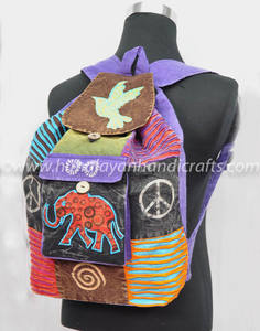 Mochila Algodón Estampado Elefante RCBB 309 - Product Image 2