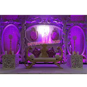 Grand канадский этапа венчания украшения фоторамка панели на сцене в различных стилях свадебной сцены