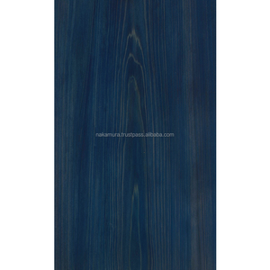 Colección de chapas teñidas Hinoki Cedro Fresno Roble blanco Nogal Rojo Negro Amarillo Verde y Azul Disponible - Product Image 3