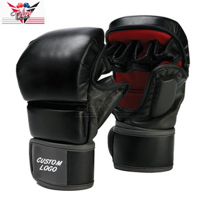 Gants de boxe Fitness MMA Thai combat gants de boxe sac de sable main PU poinçonnage sport Gym entraînement gant Pad pour la musculation - Product Image 6