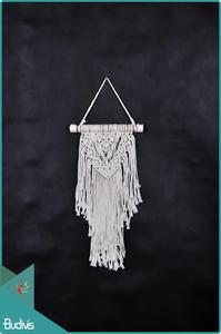 Vente en gros 100% fait à la main Boho macramé tenture murale petite taille de Bali Indonésie pour la décoration intérieure - Product Image 4