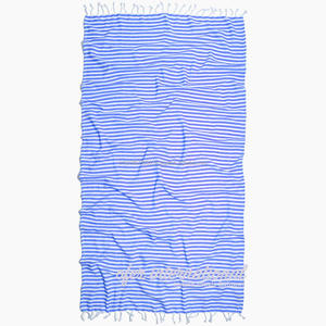 Kash Peshtemal Turkish Pestemal, Hamam Towels Wholesale Blanket, Vintage Look - BLK Trendy Beach Towel - Product Image 4