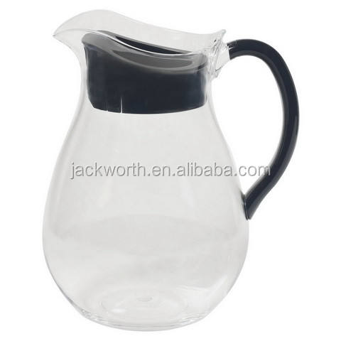 Clear body with one color lid