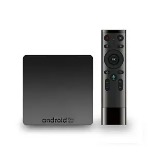 מכירה לוהטת מרחוק קול שליטה androidtv 7.1 os S905W SUPPORRTS נטו-flix 1080p ott 4k החכם אנדרואיד טלוויזיה תיבה