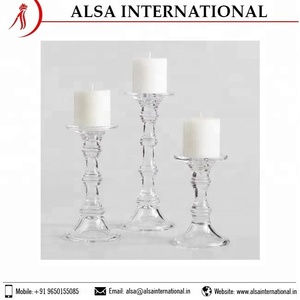 Vente directe d'usine sur le prix de gros Bougeoir en verre décoratif pour la maison Offset imprimé pour la Saint-Valentin - Product Image 3