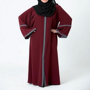 เสื้อผ้าชีฟองขนาดพิเศษพิมพ์ลายดิจิทัลสำหรับผู้ใหญ่ดีไซน์แบบลำลองสไตล์อิสลามแบบเรียบง่ายสไตล์โมร็อกโก - Product Image 6