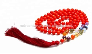 สร้อยคอลูกปัดปะการังมาลาสร้อยคอคริสตัลคริสตัลคริสตัลคริสตัลคริสตัลคริสตัลสร้อยคอลูกปัดมาลาแบบพู่ห้อย - Product Image 2