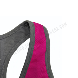 Sujetador deportivo de gimnasio para mujer, logotipo personalizado, Push up, a prueba de golpes, para correr, ejercicio, camiseta sin mangas, sujetador de Yoga para mujer, Top acolchado para mujer - Product Image 6