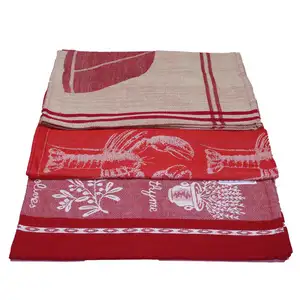 High Quality 100% Organic Cotton Tea <b>Towel</b> for Home <b>Kitchen</b> Use <b>Kitchen</b> <b>Towel</b> Personal Tea <b>Towel</b> Exporter in India - Product Image 1