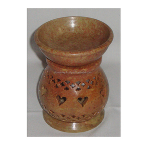 Decorative Soapstone Aroma Oil Burner - Product Image 1
